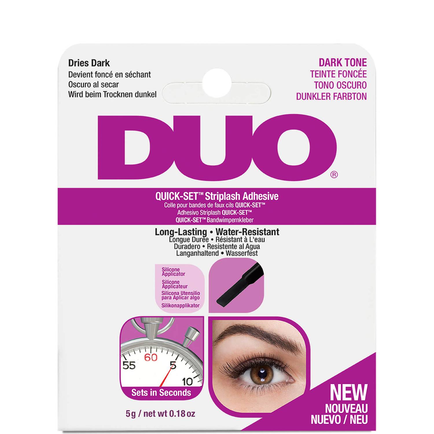 Duo Cola de Pestanas Quick Set