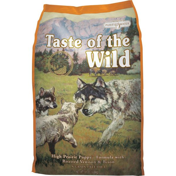 Taste of the Wild High Prairie Puppy Venison & Bison 2Kg