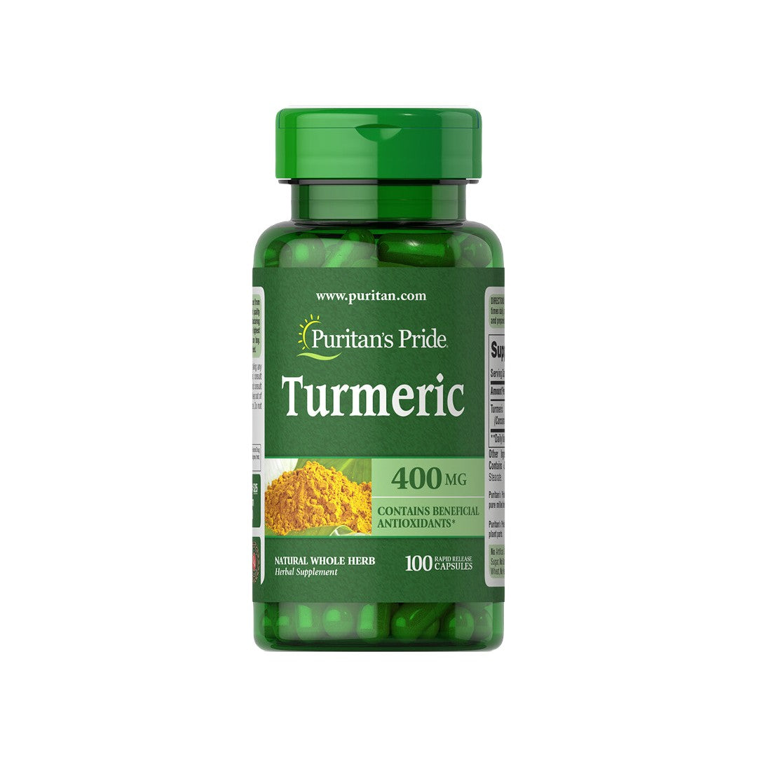 Turmeric 400 mg 100 Rapid Release Capsules