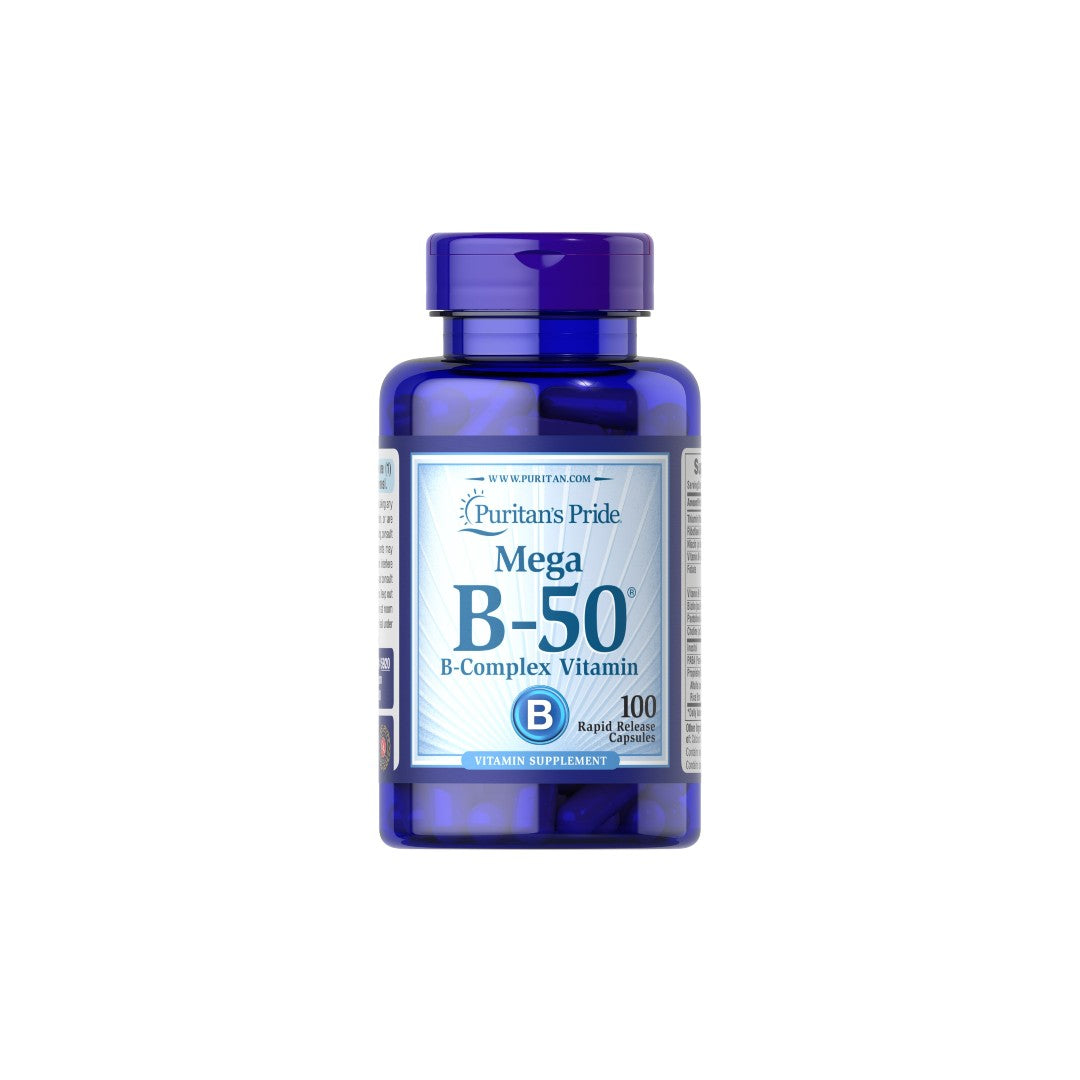 Vitamin B-50 Complex 100 Rapid Rease Capsules