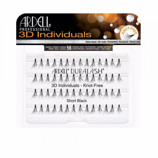 Ardell Pestanas Postiças 3D Individuais Short Black