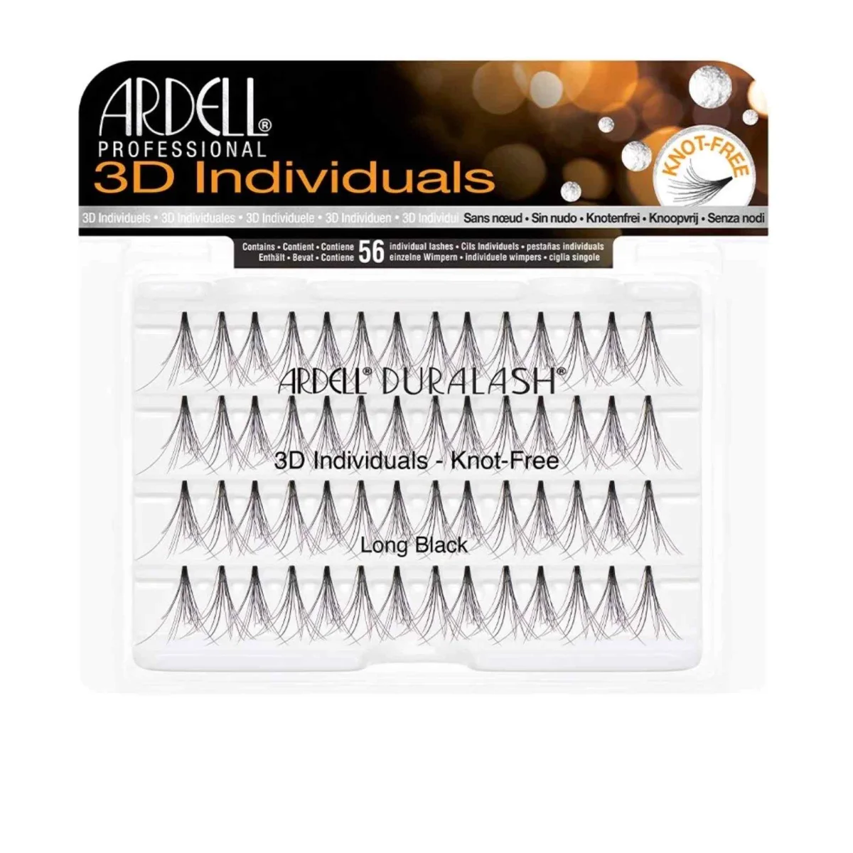 Pestanas Postiças 3D Individuais long black 1 u