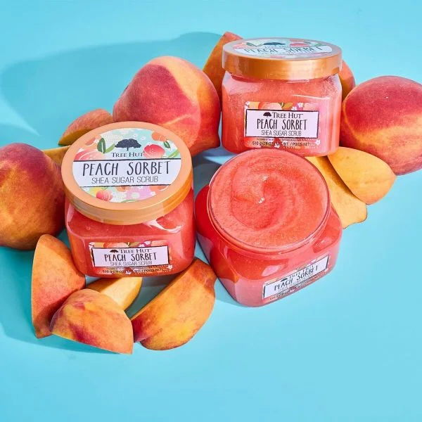 Tree Hut Peach Sorbet Esfoliante Corporal 510g