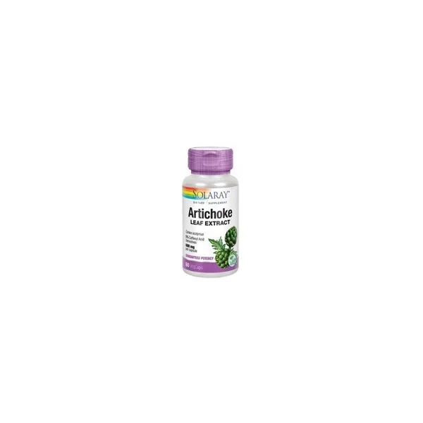 Solaray Artichoke Leaf Extract 60 Cápsulas Vegetais