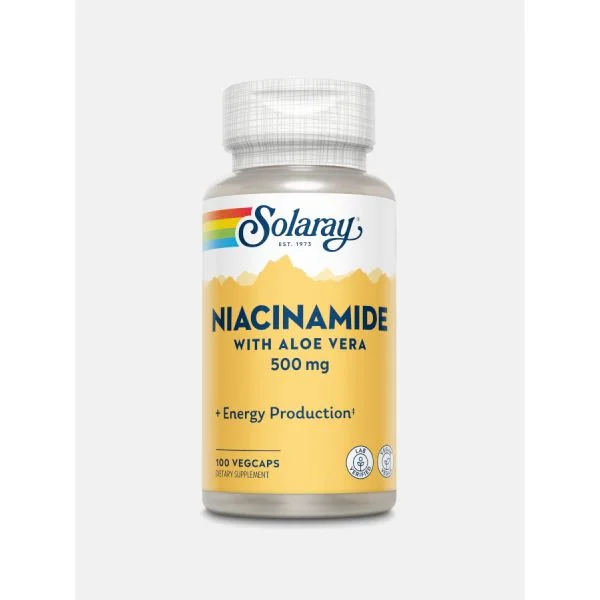 Solaray Niacinamide 500mg 100 Cápsulas