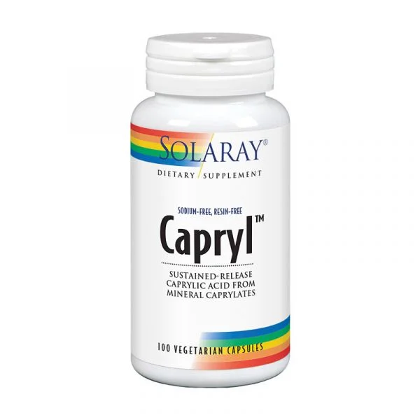 Solaray Capryl 100 Cápsulas Vegetais