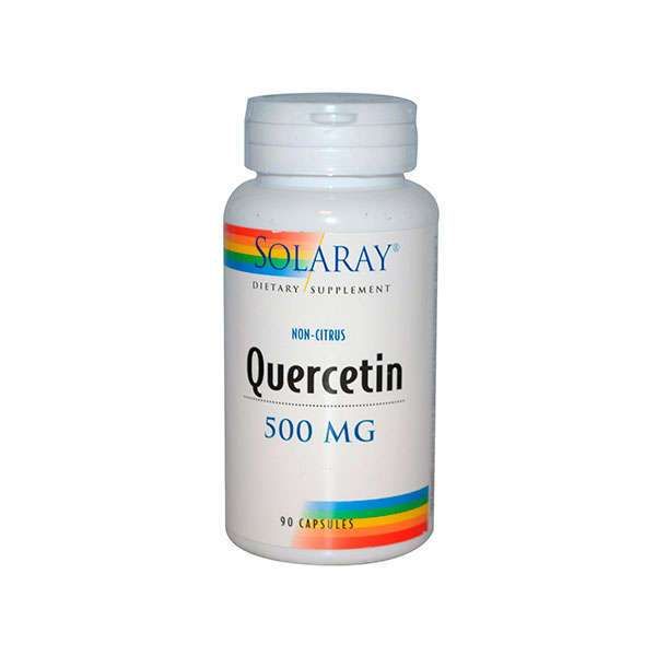 Solaray Quercetin 500mg 90 Cápsulas