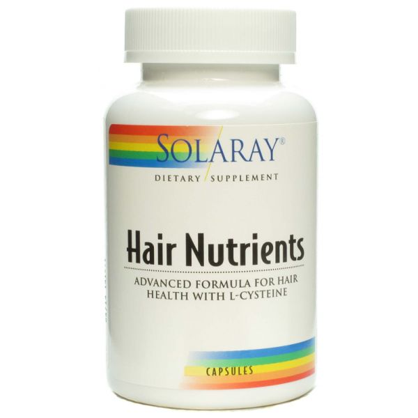 Solaray Hair Nutrients 60 Cápsulas
