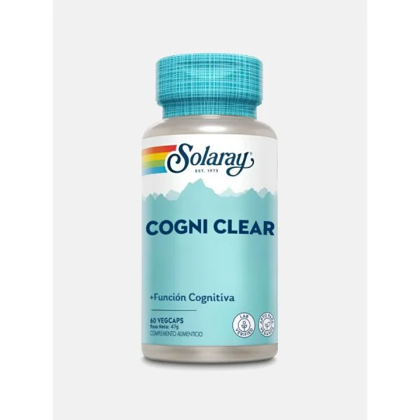 Solaray Cogni Clear 60 Cápsulas Vegetais