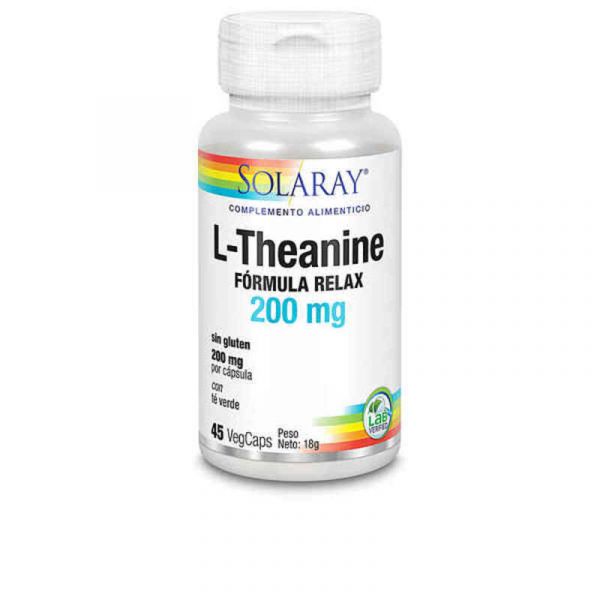 Solaray L-Theanine 200mg 45 Cápsulas