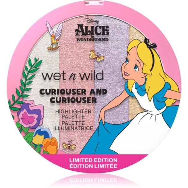 Wet N Wild Alice In Wonderland Curiouser And Curiouser Paleta de Iluminadores 10 g
