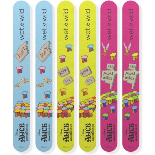 Wet N Wild Alice In Wonderland Don't Step On The Mome Raths Lima de Unhas 6 Un.