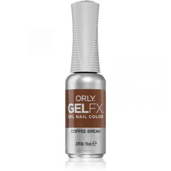 Orly Gelfx Gel Verniz para Unhas de Gel com Lampadas UV/LED Tom Coffee Break 9 ml