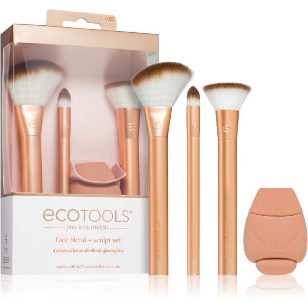 Ecotools Precious Metals Set de Pincéis (para uma Pele Radiante)