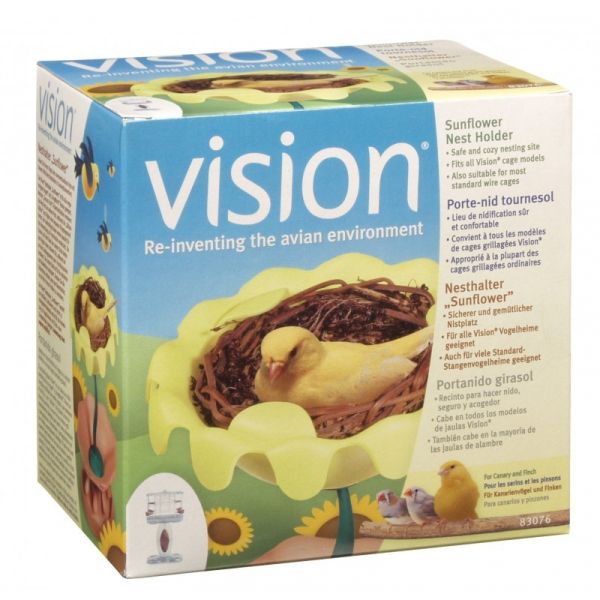 Vision Porta Ninhos Girasol para Gaiola