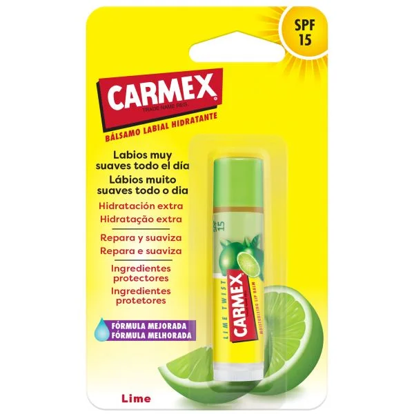 Carmex Stick Labial Lima SPF15 4,25g