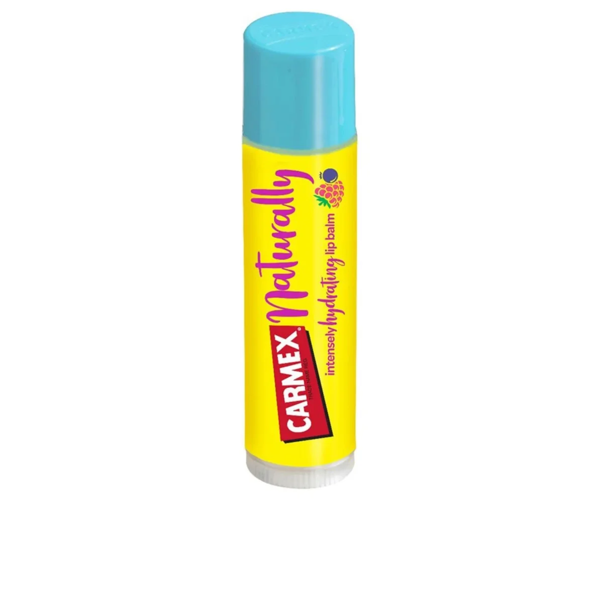 Carmex Naturally Bálsamo Labial Hidratante Stick ; Frutos Vermelhos, um produto desenvolvido para hidratar e proteger os lábios de forma natural.
Características principais:
Hidratação natural: Formulado com ingredientes naturais, como óleo de rícino, c