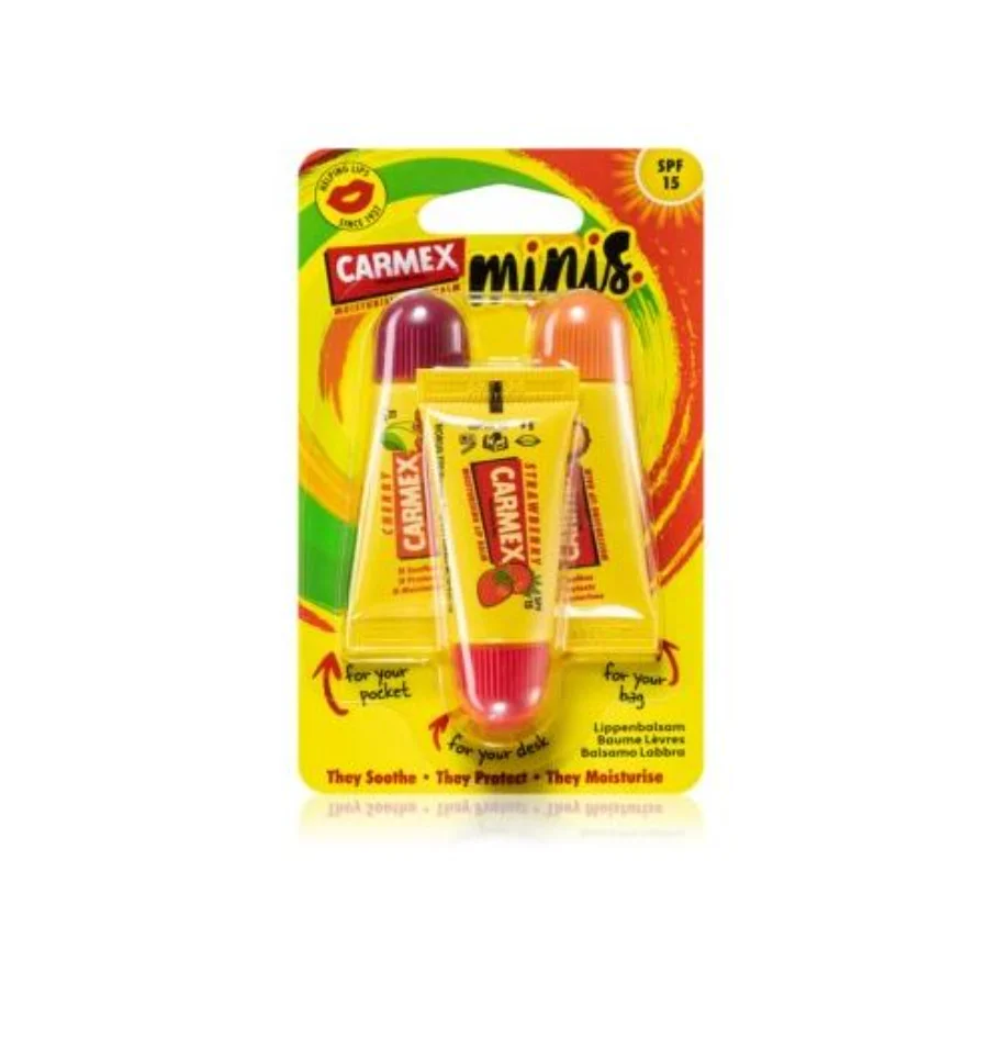 Carmex Minis Kit de Viagem SPF15