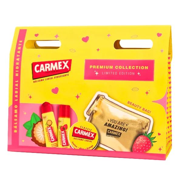 Carmex Premium Collection Bálsamo Labial 3 Unidades