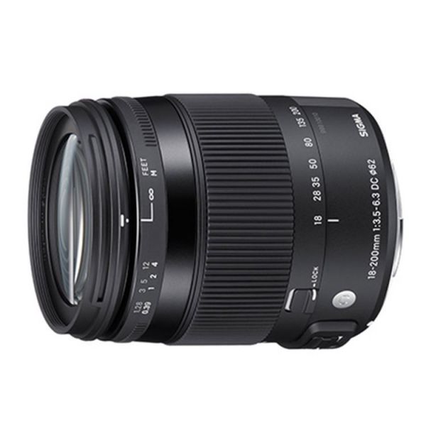 Objetiva Sigma 18-200mm f/3.5-6.3 DC Macro HSM Contemporary para Sony