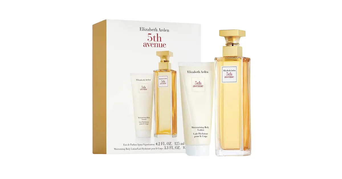 Elizabeth Arden 5th Avenue Eau de Parfum 125ml + Loção Corporal 100ml Coffret
