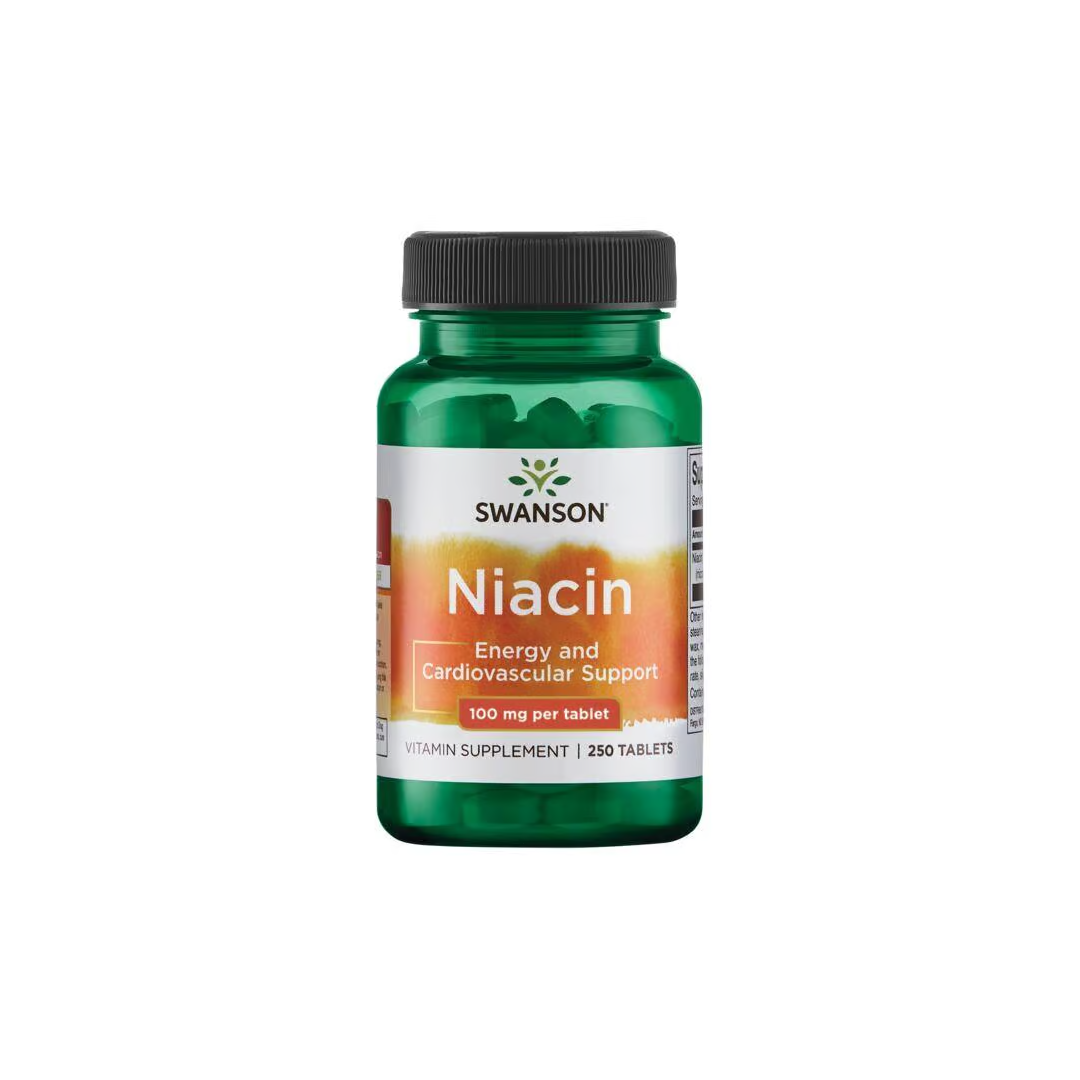 Niacin (Vitamin B3) 100 mg 250 Tablets