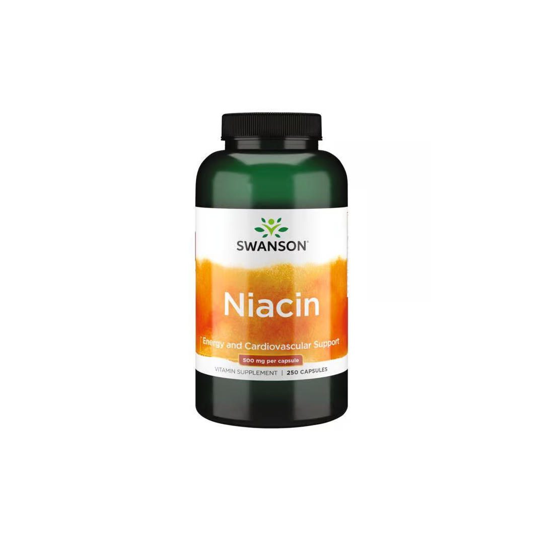 Niacin 500 mg 250 Capsules