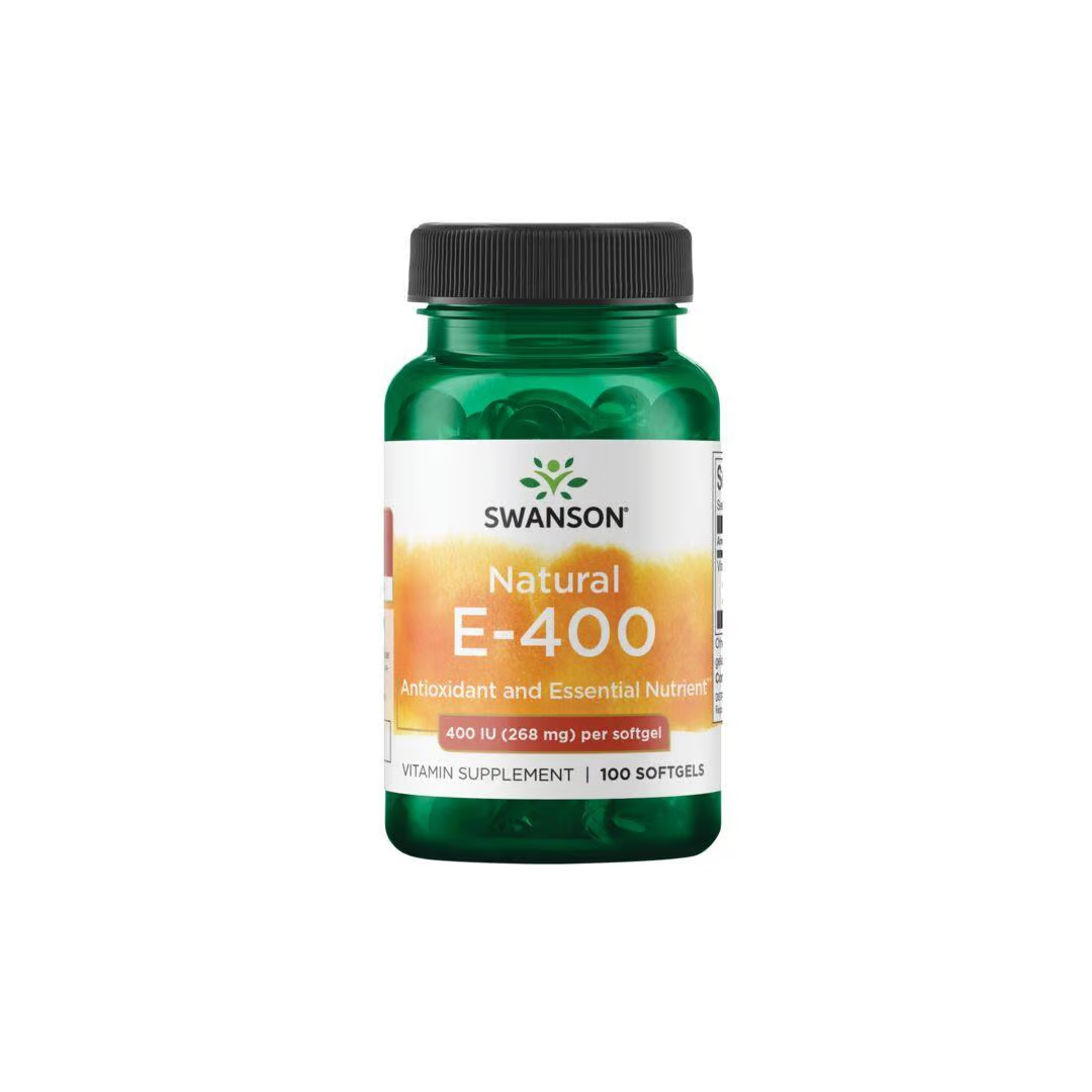 Natural Vitamin E-400 IU 100 Softgels