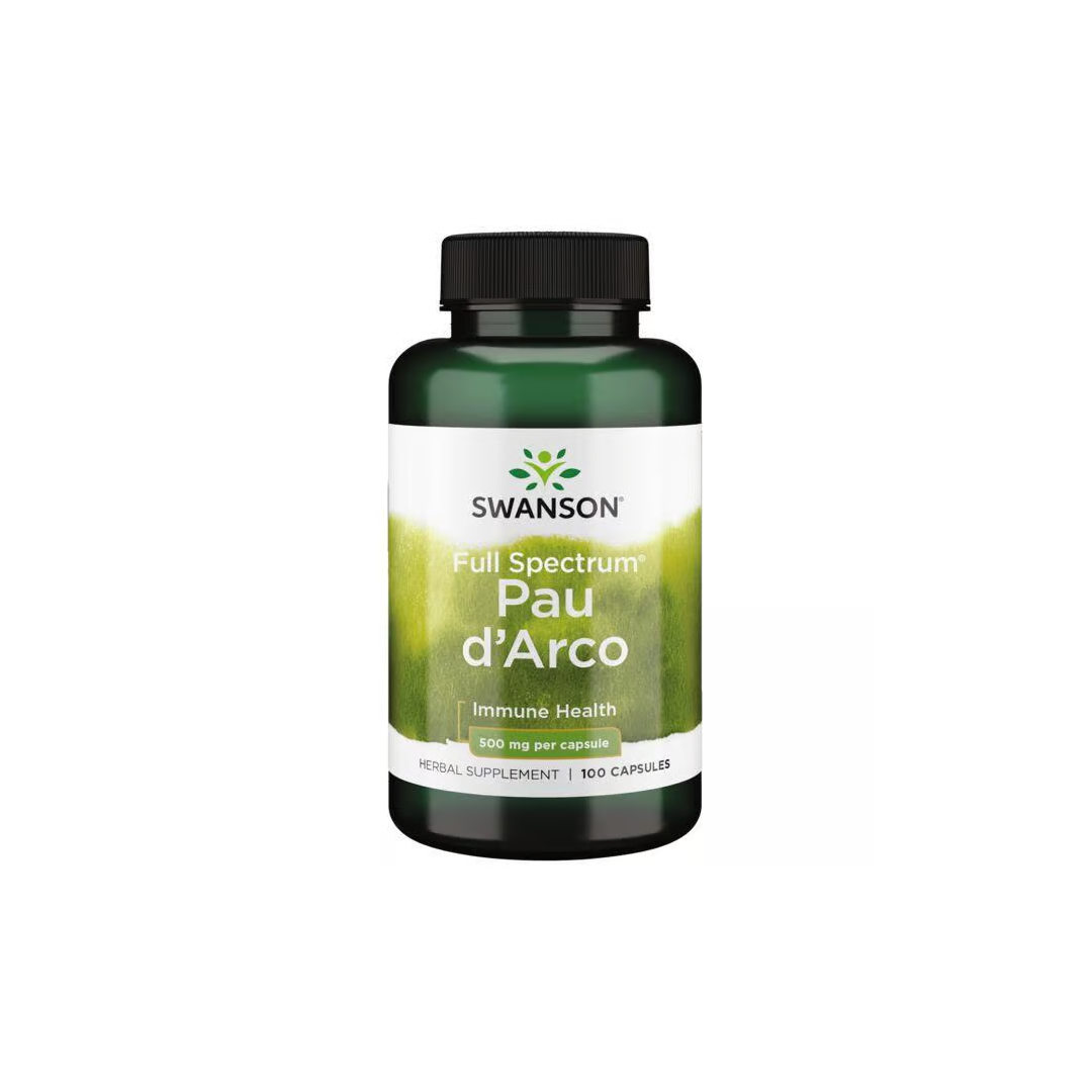 Full Spectrum Pau d'Arco 500 mg 100 Capsules