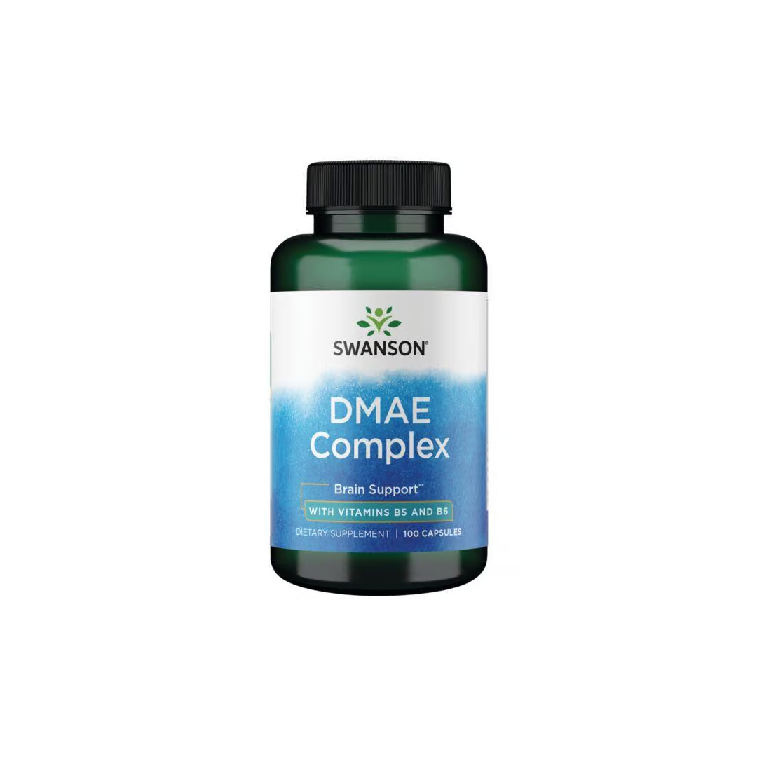 DMAE Complex with Vitamins B5 and B6 100 Capsules