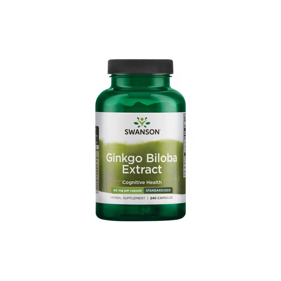 Ginkgo Biloba Extract 60 mg 240 Capsules