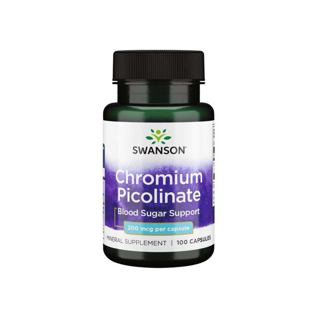 Chromium Picolinate 200 mcg 100 Capsules