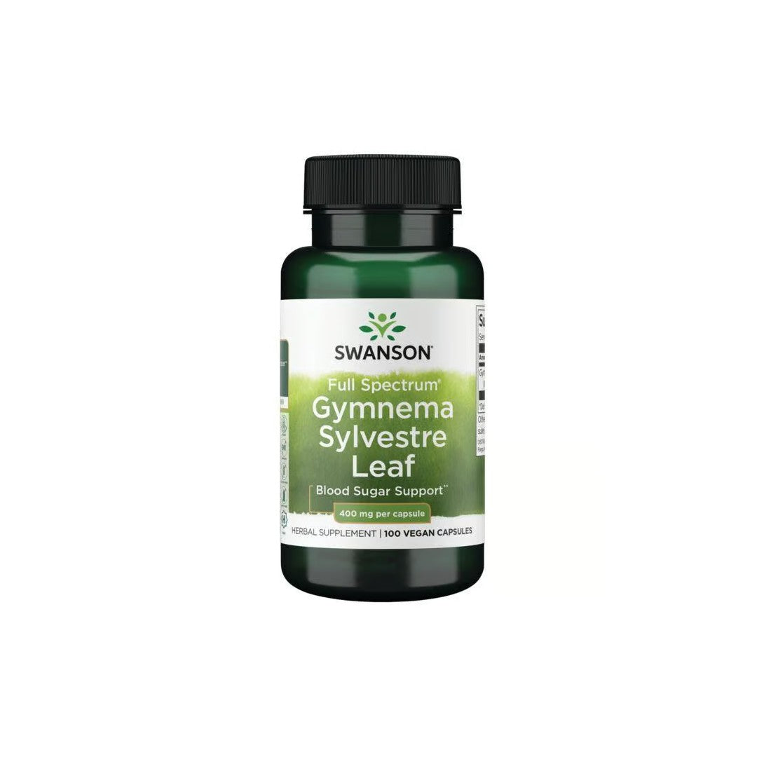 Gymnema Sylvestre Leaf 400 mg 100 Vegan Capsules