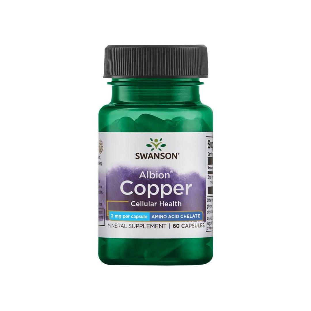 Albion Copper 2 mg 60 Capsules