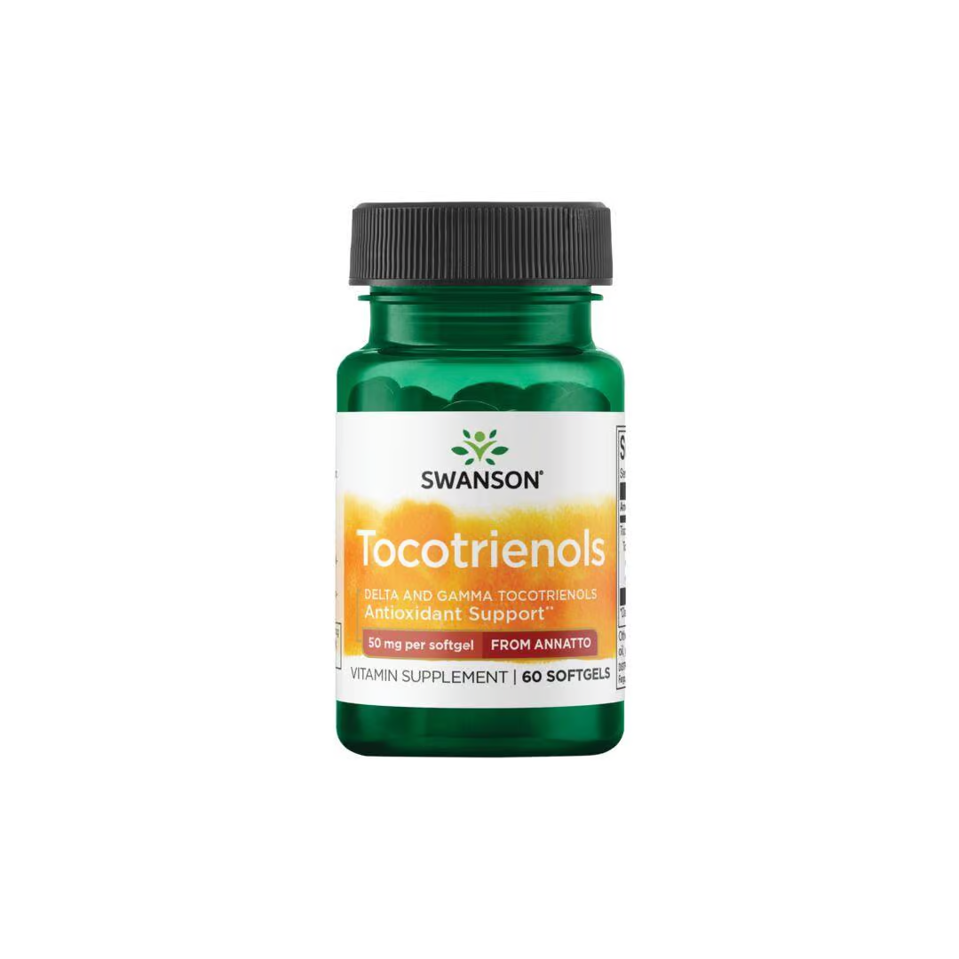 Tocotrienols - From Annatto 50 mg 60 Softgels