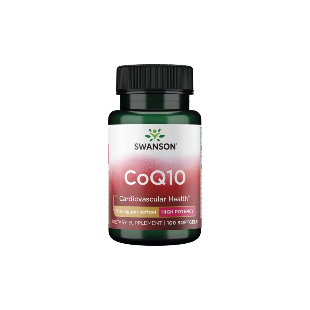 Coenzyme Q10 100 mg 100 Softgels - High Potency