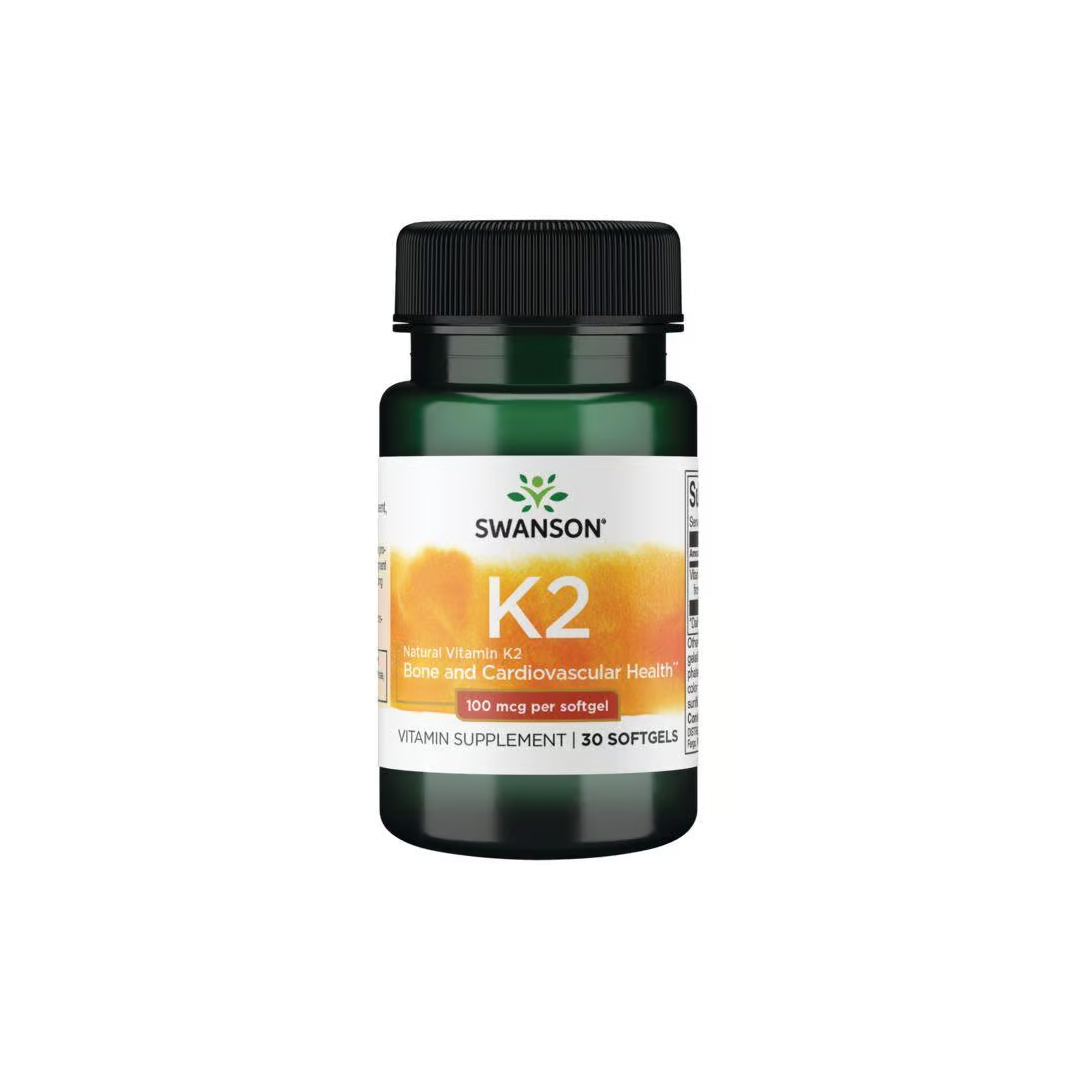 Vitamin K2- MK-7 100 mcg 30 Softgels