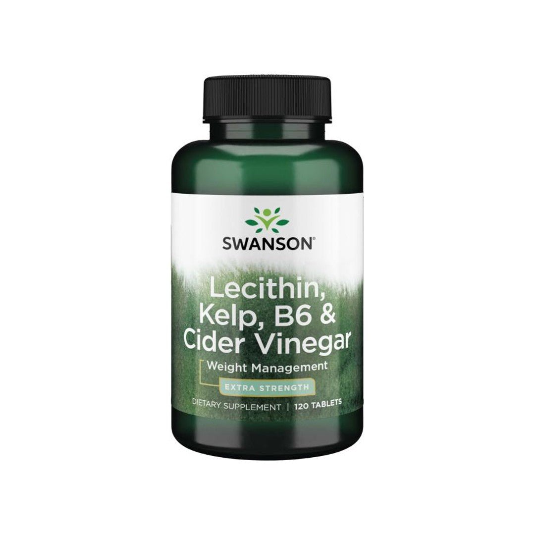 Lecithin, Kelp, B6, & Cider Vinegar - 120 tabs