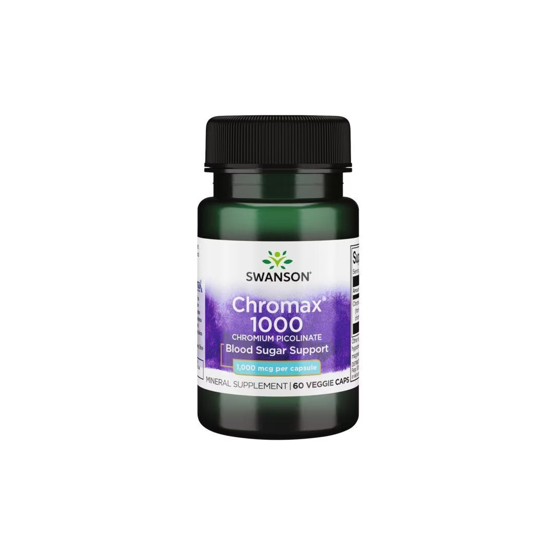 Chromax 1000 Chromium Picolinate 60 Veggie Capsules