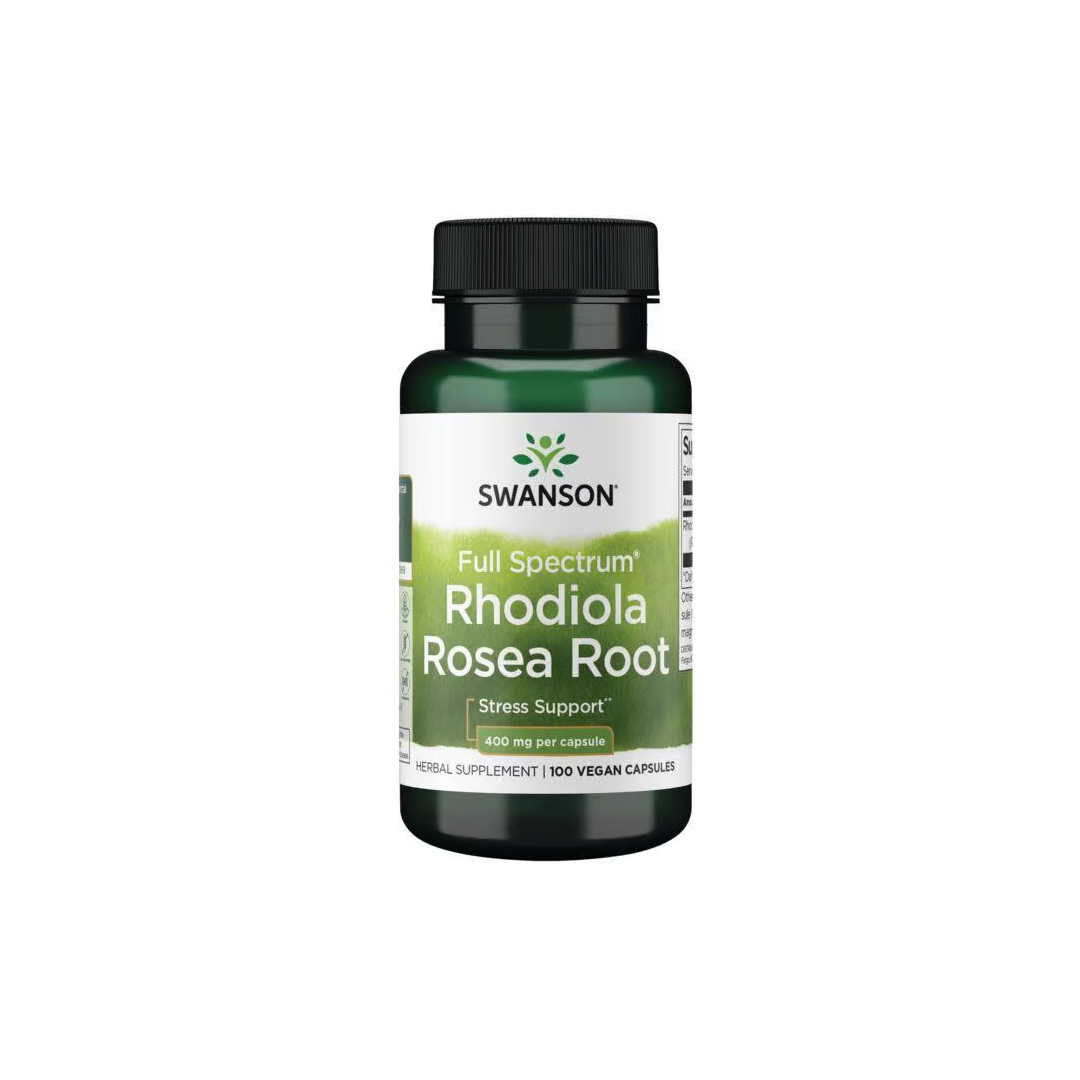 Full Spectrum Rhodiola Rosea Root 400 mg 100 Capsules