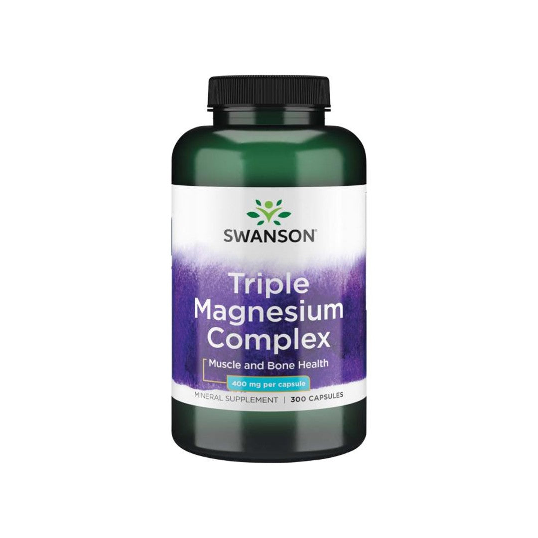 Triple Magnesium Complex 400 mg 300 Capsules
