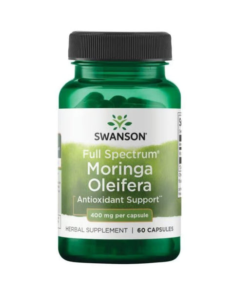 Full Spectrum Moringa Oleifera 400 mg 60 Capsules