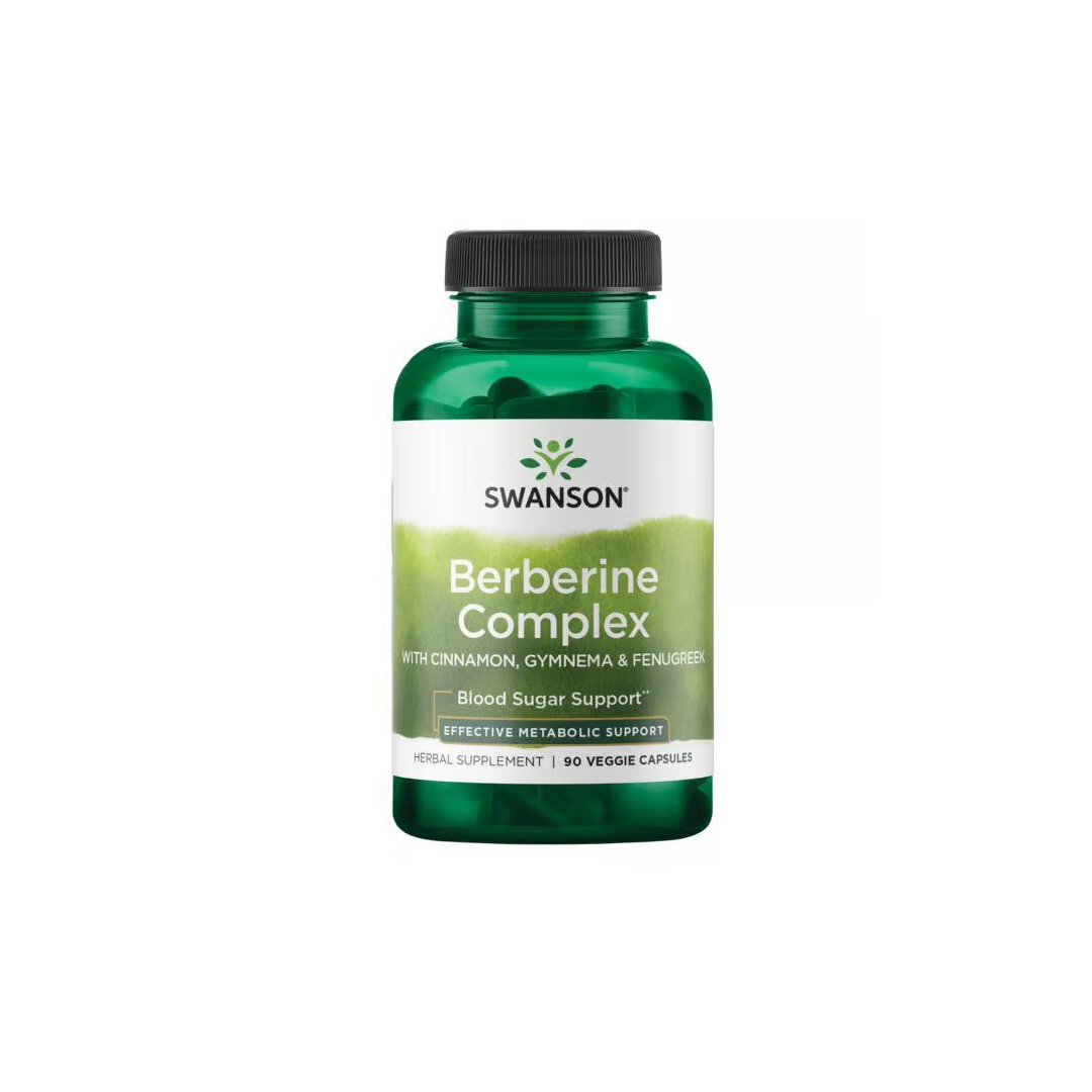 Berberine Complex with Cinnamon, Gymnema & Fenugreek 90 Veggie Capsules