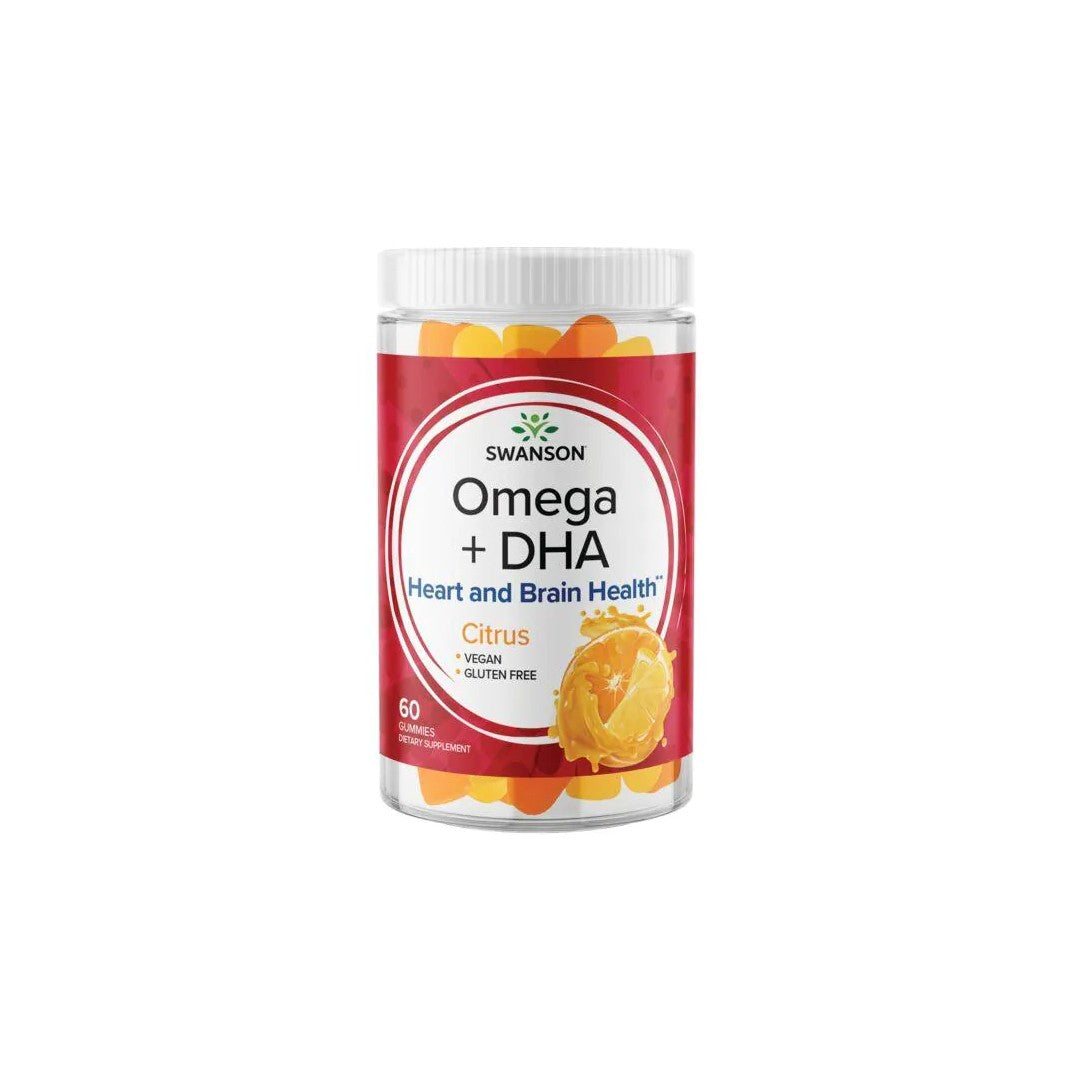 Omega plus DHA 60 gummies - Citrus