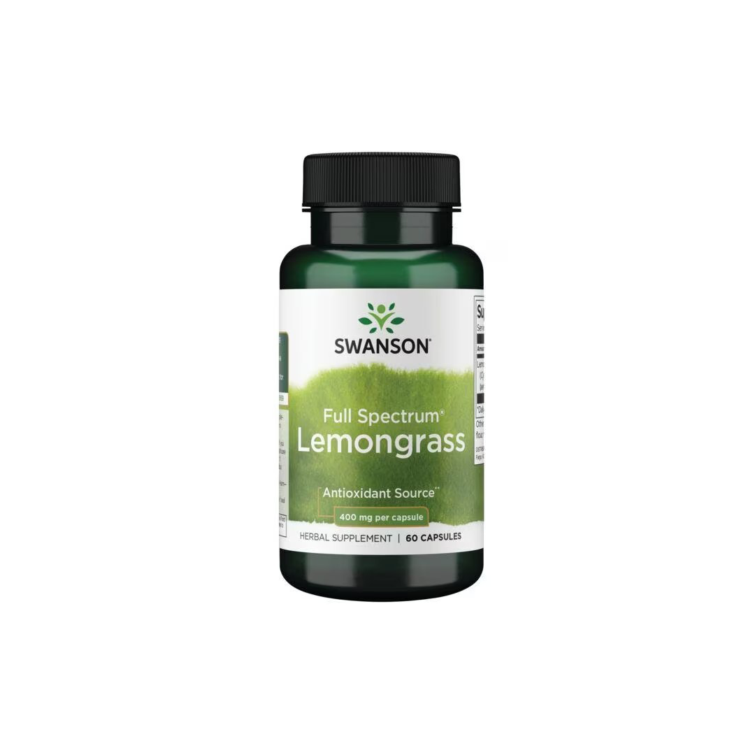 Full Spectrum Lemongrass 400 mg 60 Capsules