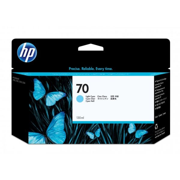 Tinteiro HP 70 Light Cyan C9390A