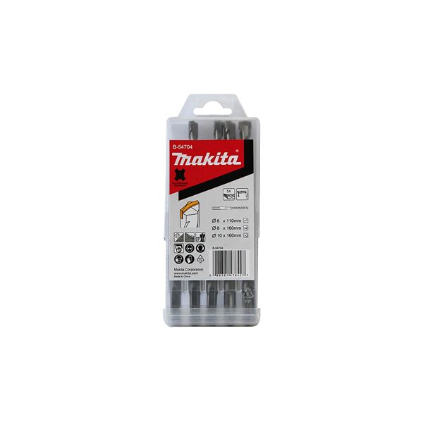 Makita Jogo de 5 Brocas Sds-plus B-54704 - MKB54704