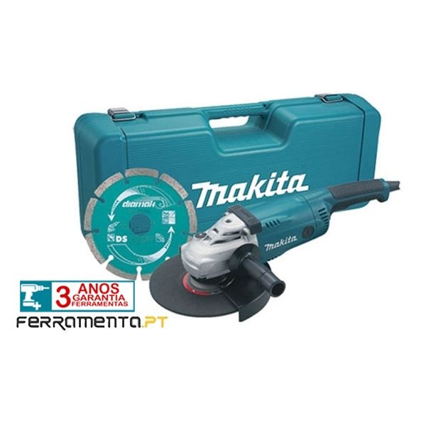 Makita Rebarbadora GA9020RKD 2200W 230mm - GA9020RKD