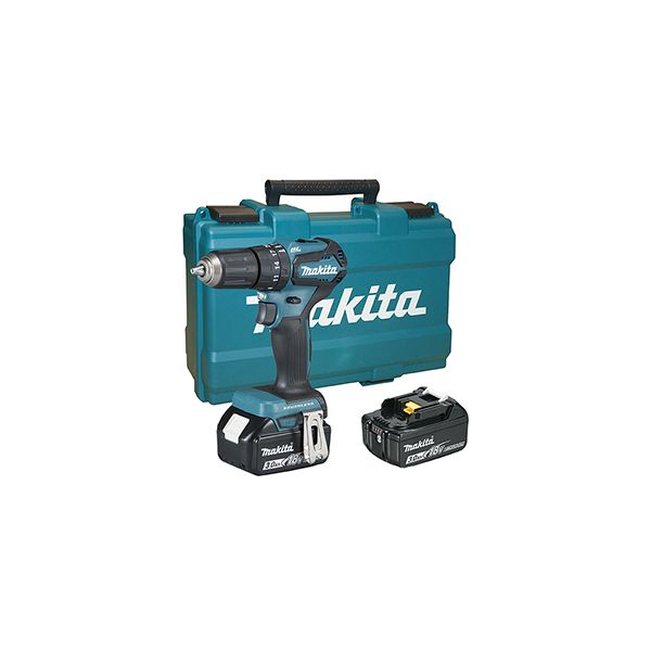 Makita Berbequim com Percussão 18V 3,0Ah DHP483RFE