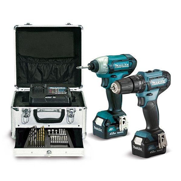 Makita Combo HP333D + TD110D 12V CXT 4Ah - CLX228SMX1